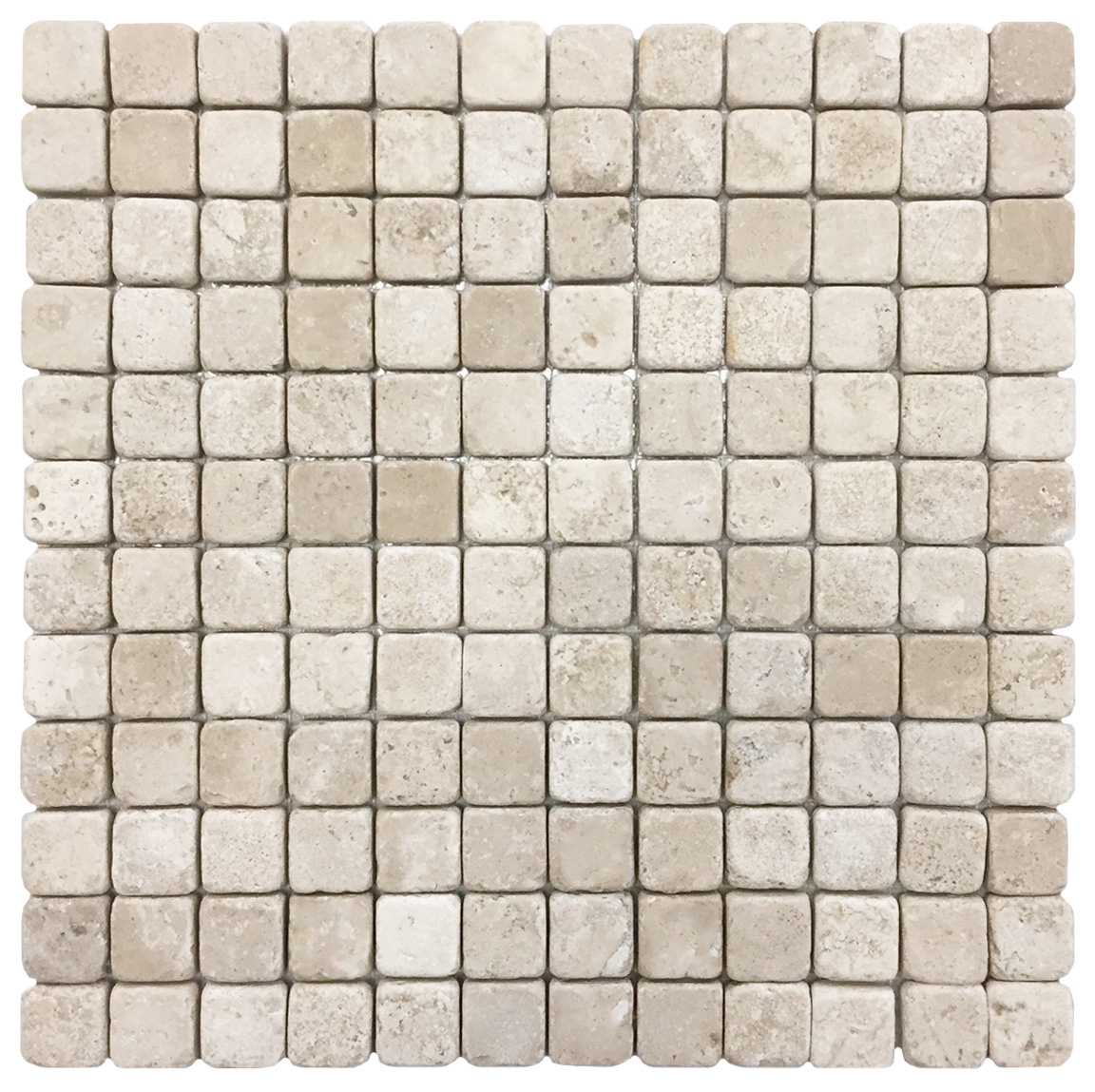 1" x 1" Mosaic Aztec Tumbled