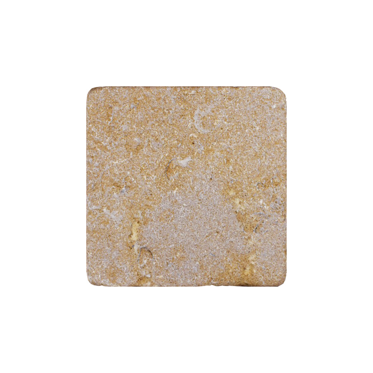 4" x 4" Tile St. Marc Jaune (Fontenay Jaune) Tumbled