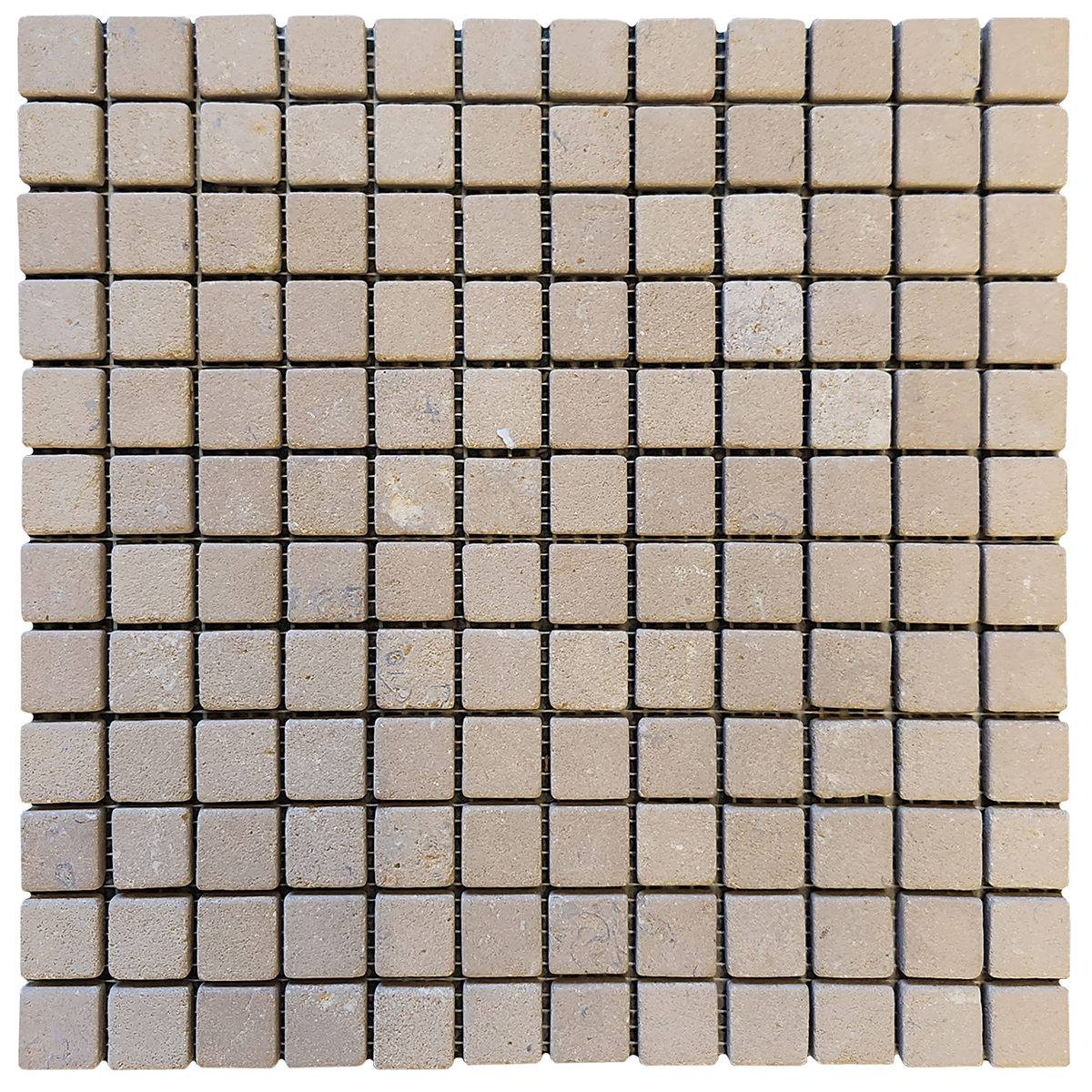1" x 1" Mosaic St. Marc Jaune (Fontenay Jaune) Tumbled