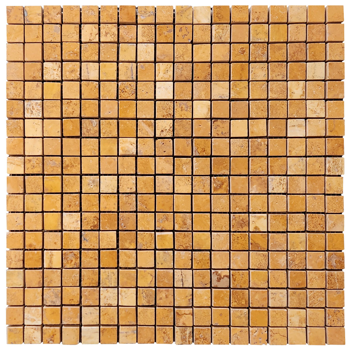 5/8" x 5/8" Mosaic Persian Gold Polished