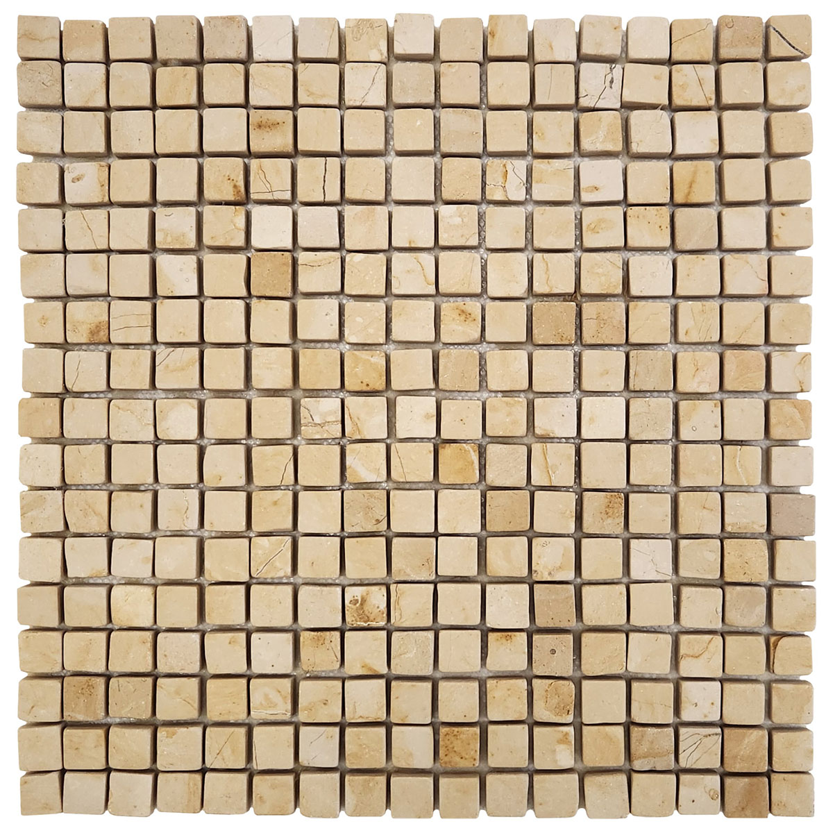 5/8" x 5/8" Mosaic Renaissance Bronze Honed, Tumbled