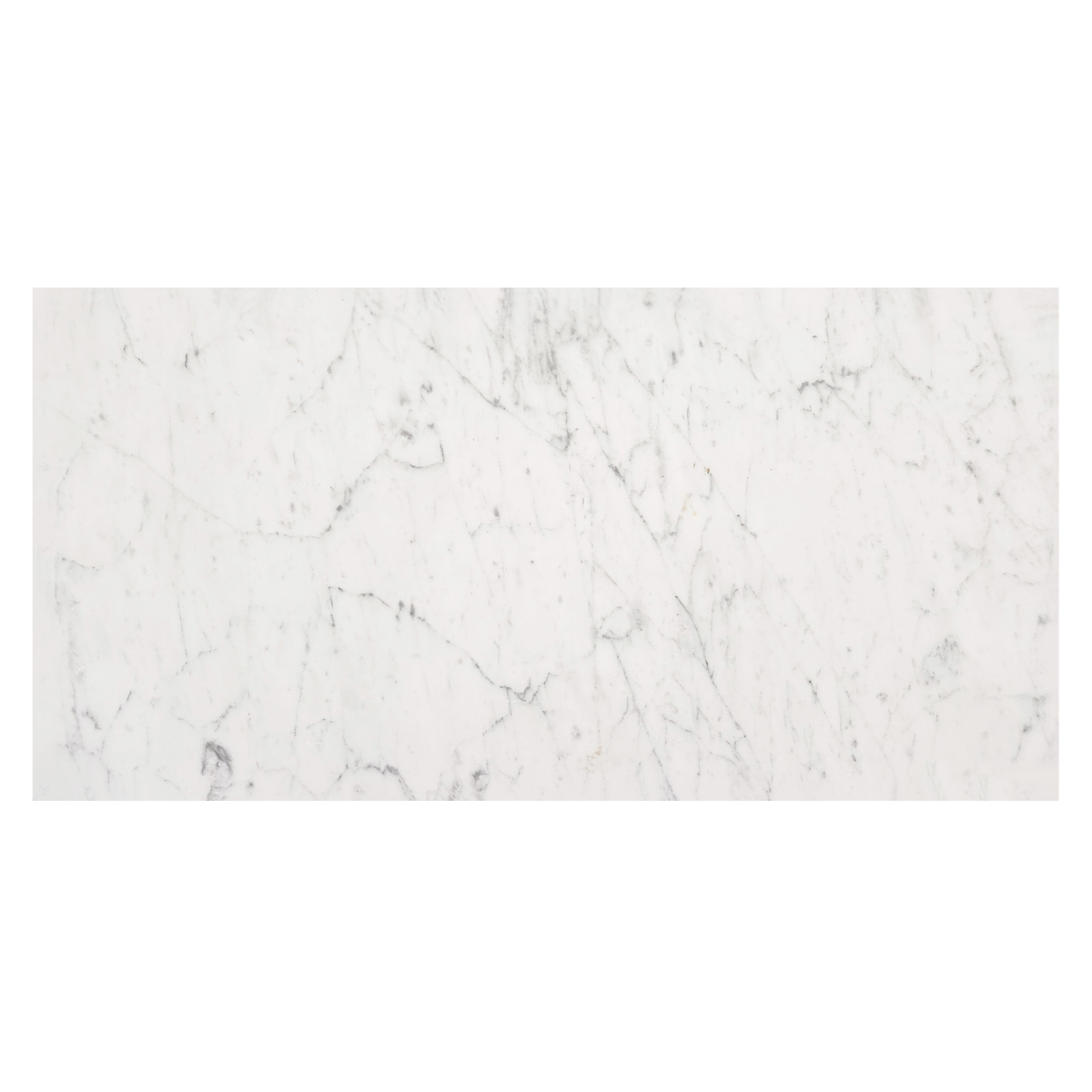 12" x 24" Tile White Carrara Premium Honed