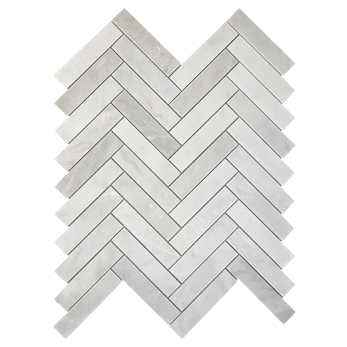 Herringbone Silver Pearl Polished