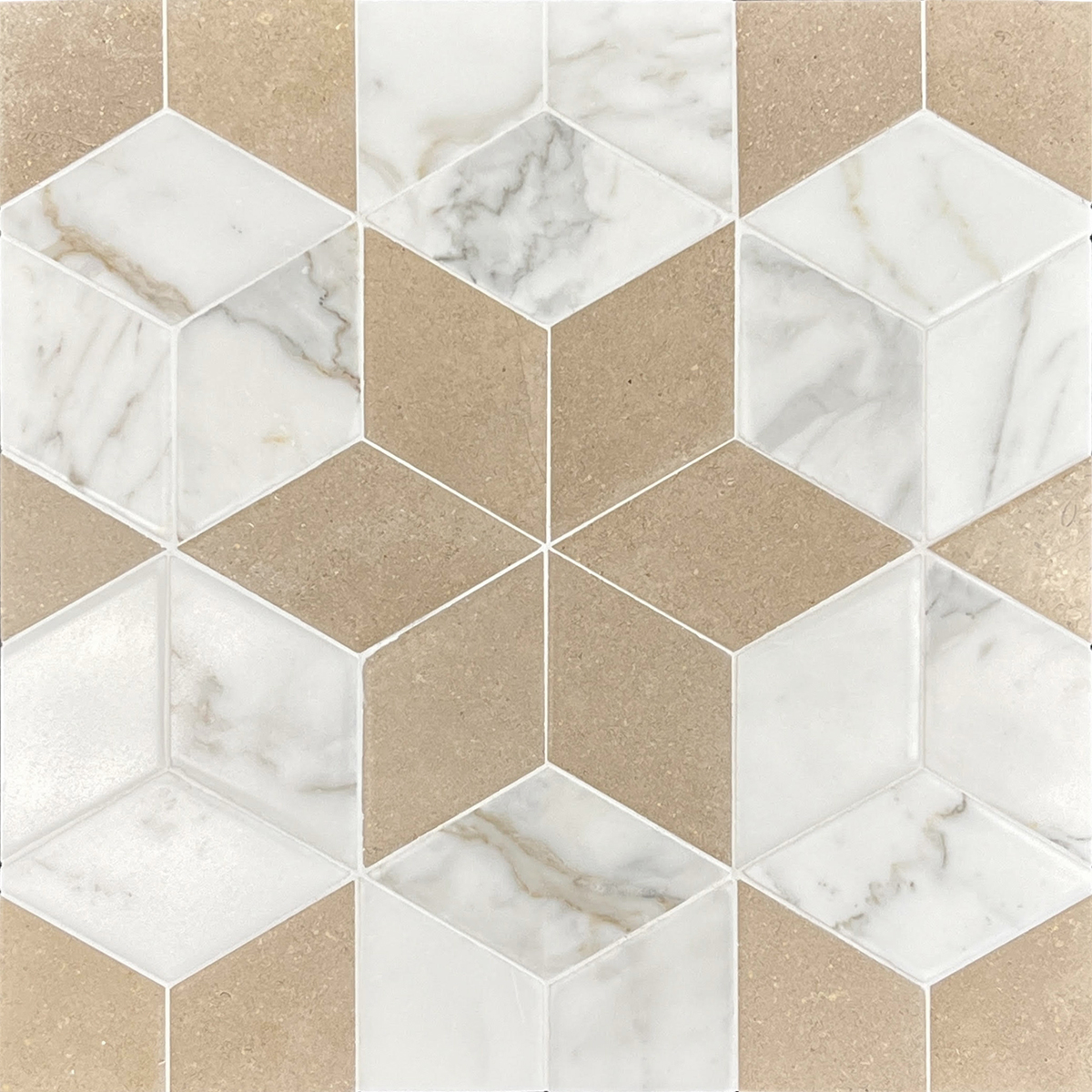 Diamond Tile Gold Sabbiato Soft Touch - Image 4