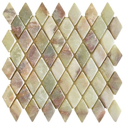 Harlequin Green Persian Pistachio Tumbled