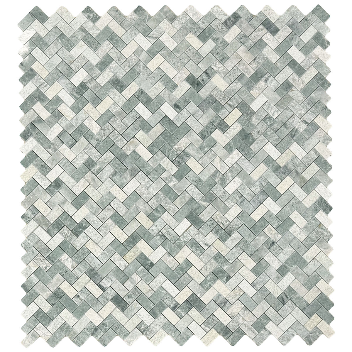 Herringbone Ming Green Polished - Image 4