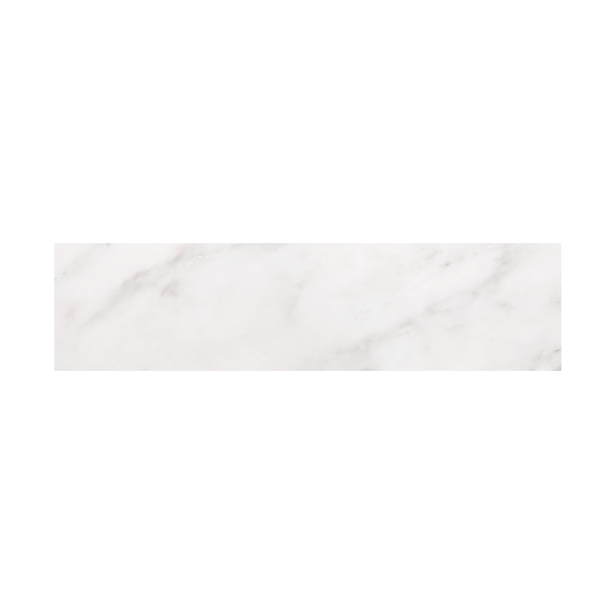 3" x 12" Tile White Statuary Calacatta Polished