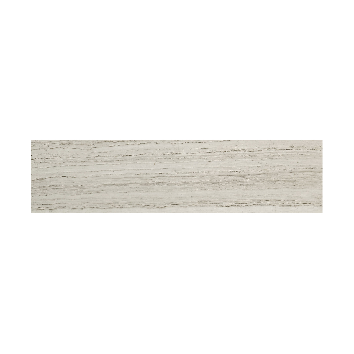 3" x 12" Tile White Stratta Honed
