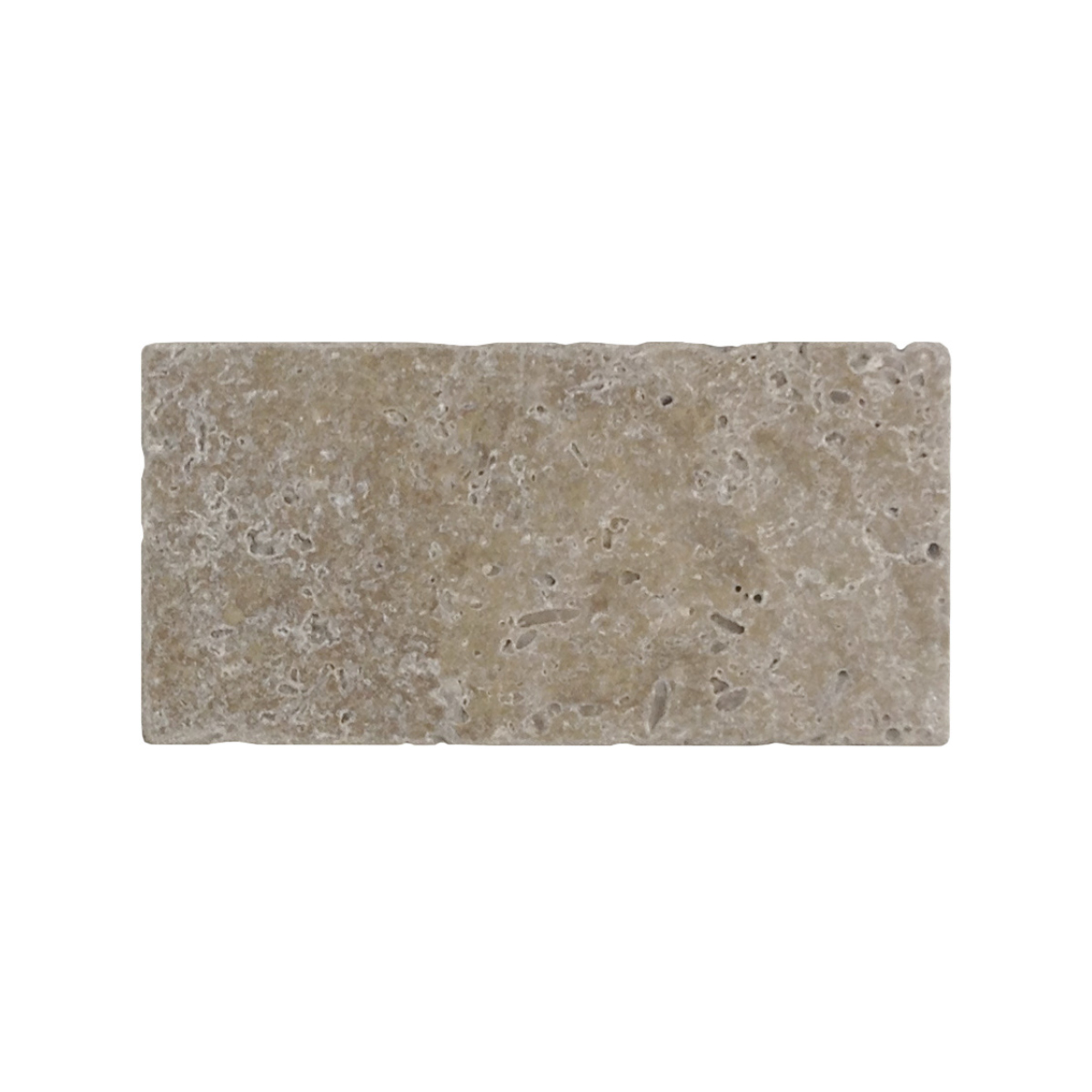4" x 8" Tile Noce Tumbled & Unfilled (Limited, Inquire)