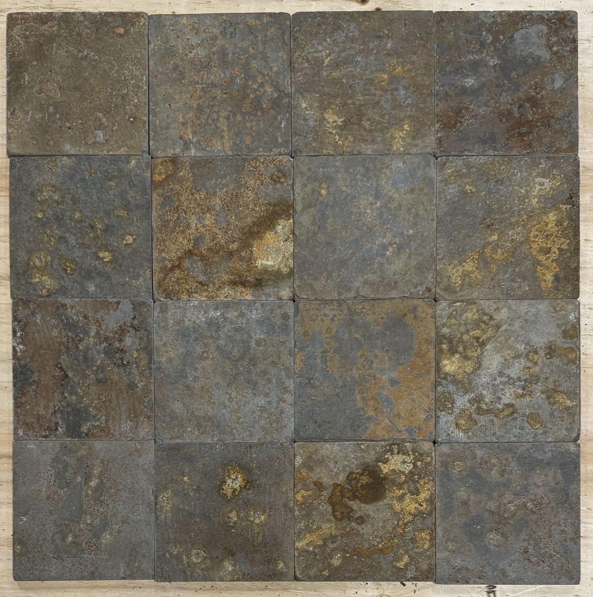 6" x 6" Tile Multicolor Autumn Tumbled - Image 2
