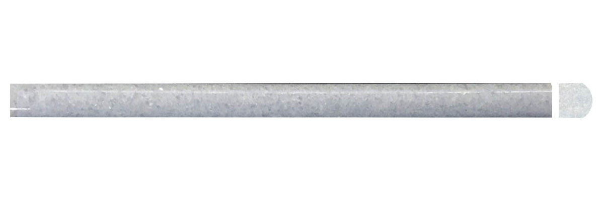 5/8" Bullnose Blue Celeste Polished