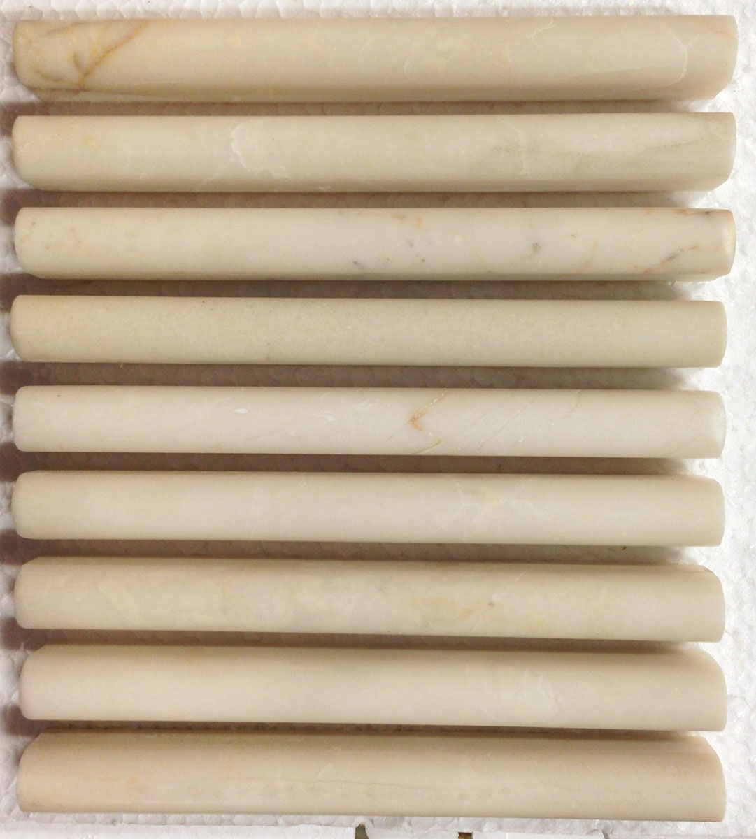 5/8" Bullnose Cream Elegant Honed - Image 3