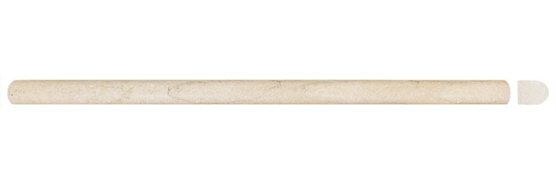 3/4" Bullnose Giallo Elena Polished