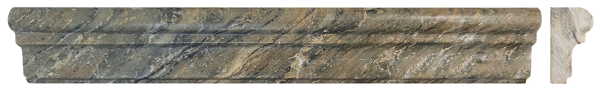 France Ogee Green Fantasia Polished