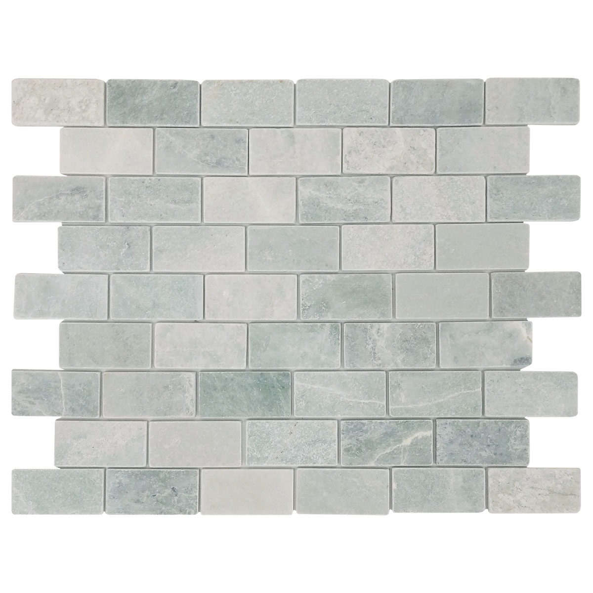 3" x 6" Tile Ming Green Tumbled - Image 2