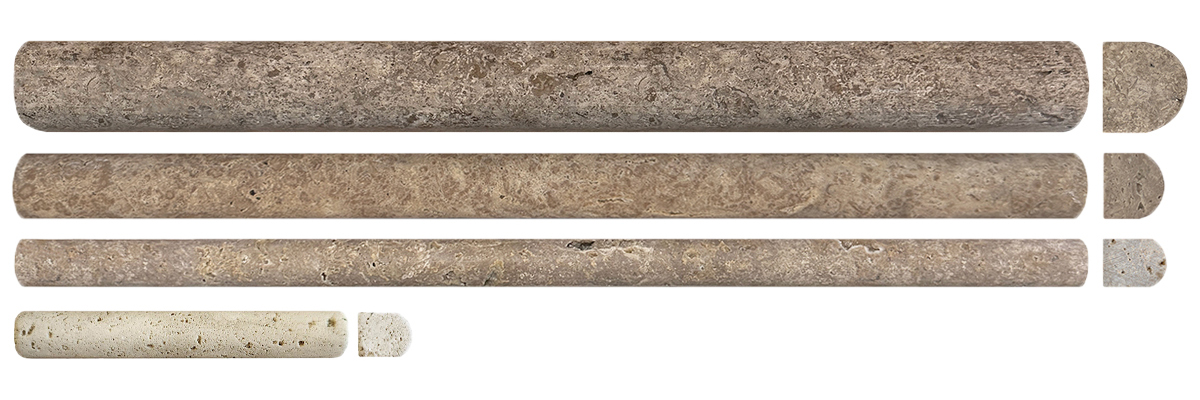 5/8" Bullnose Noce Honed - Image 3
