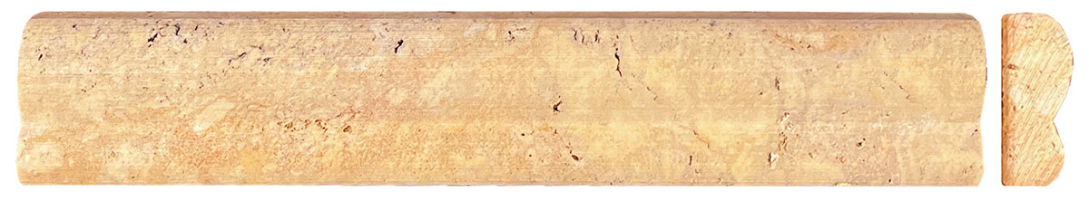 Dune Ogee Persian Gold Honed, Antiqued & Unfilled