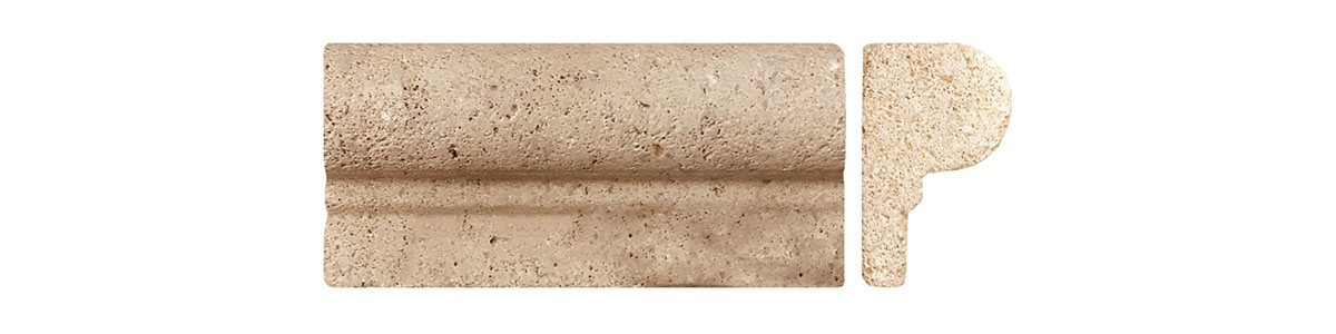 France Ogee St. Marc Jaune (Fontenay Jaune) Tumbled