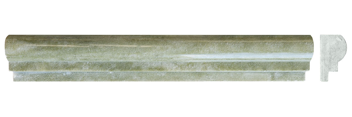Type 1 Ogee Verde Laguna Polished